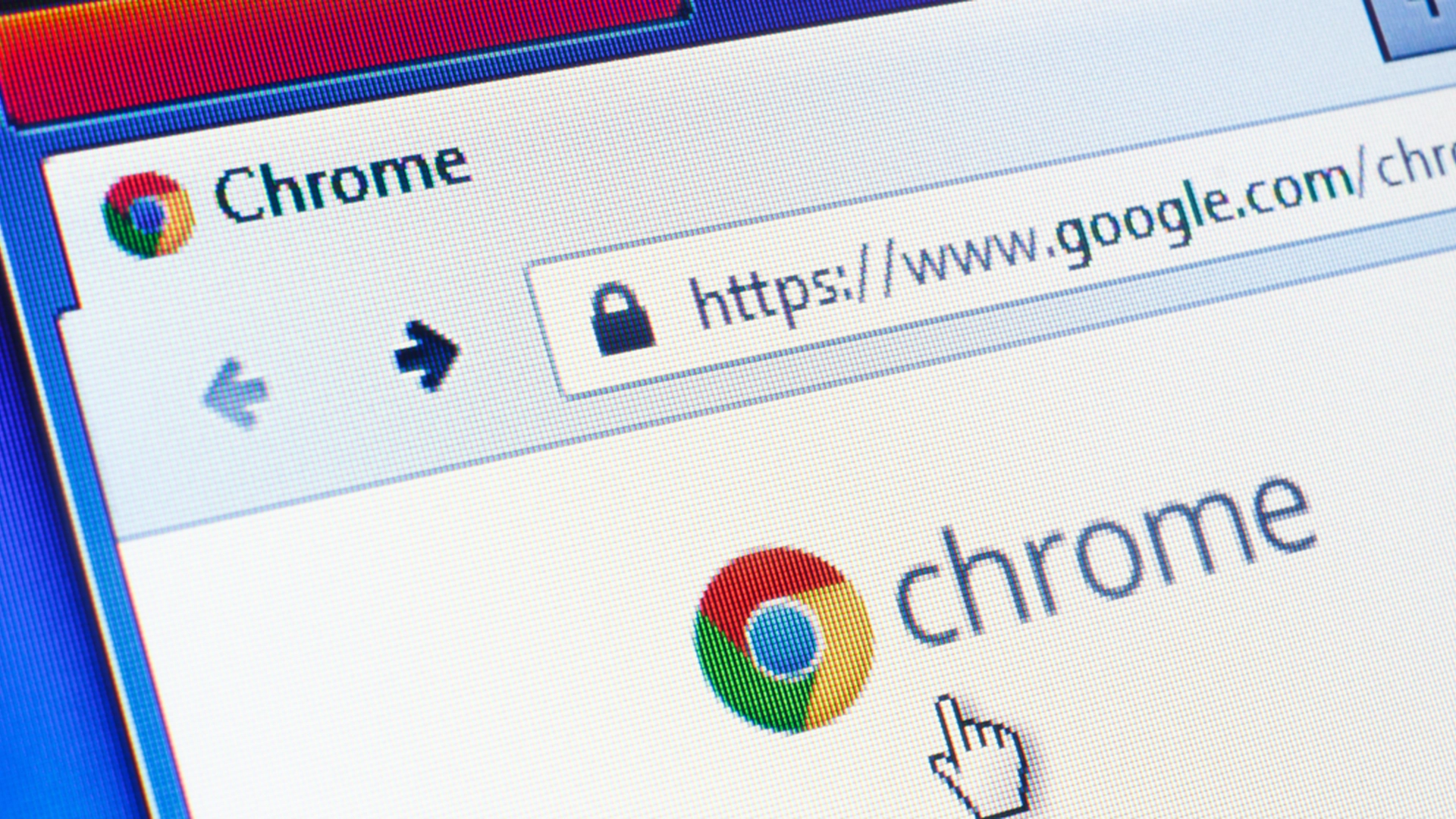 Hvis du bruker Google Chrome på datamaskinen, bør du umiddelbart klikke her