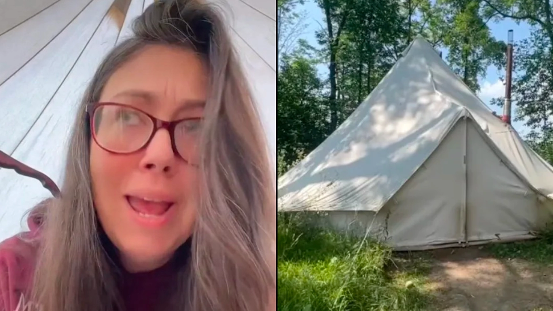 Christine tilbrakte to år i et telt: Folk er sjokkert over hvordan hun tok en dusj