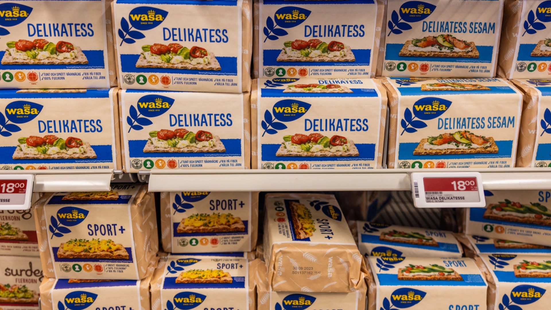På hvilken side skal knekkebrødet smøres? Wasa gir svaret her