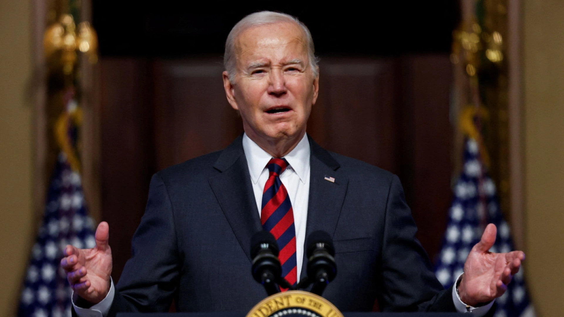 Sikke en brøler: Biden presenterer Zelenskyj som Putin