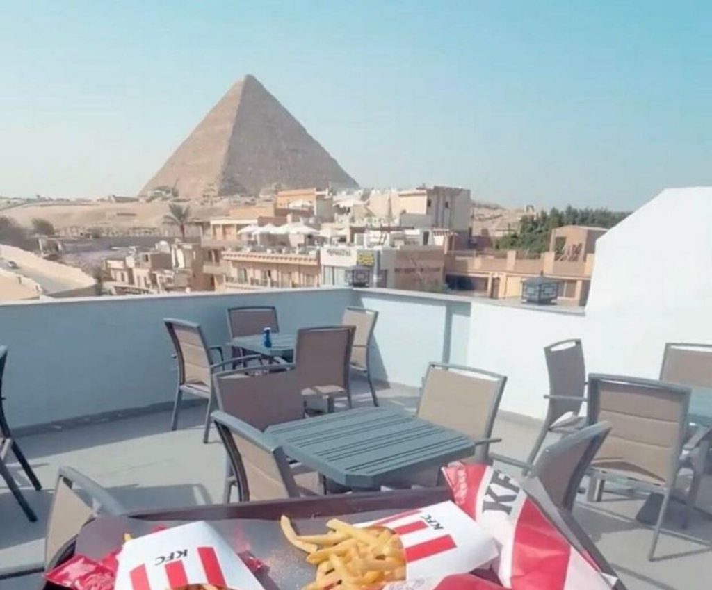 TikTok triks går viralt: Sinnsyk utsikt over pyramidene