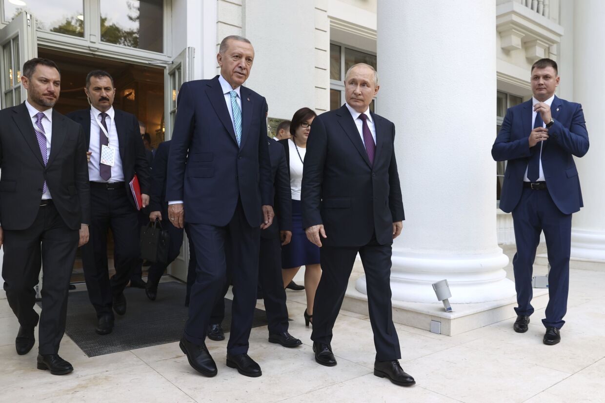 Putin pakker kofferten for å reise til Tyrkia