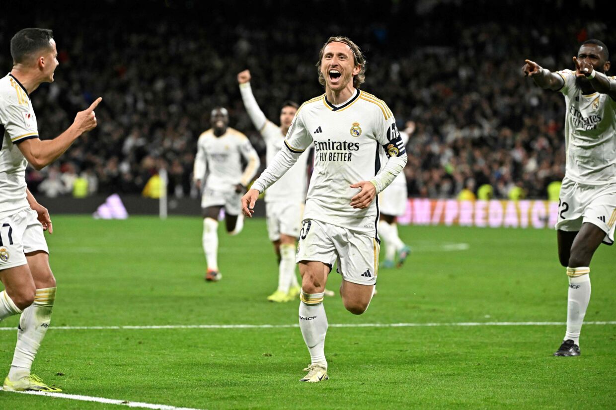 Veteranen Modric blir Real Madrids helt mot Sevilla