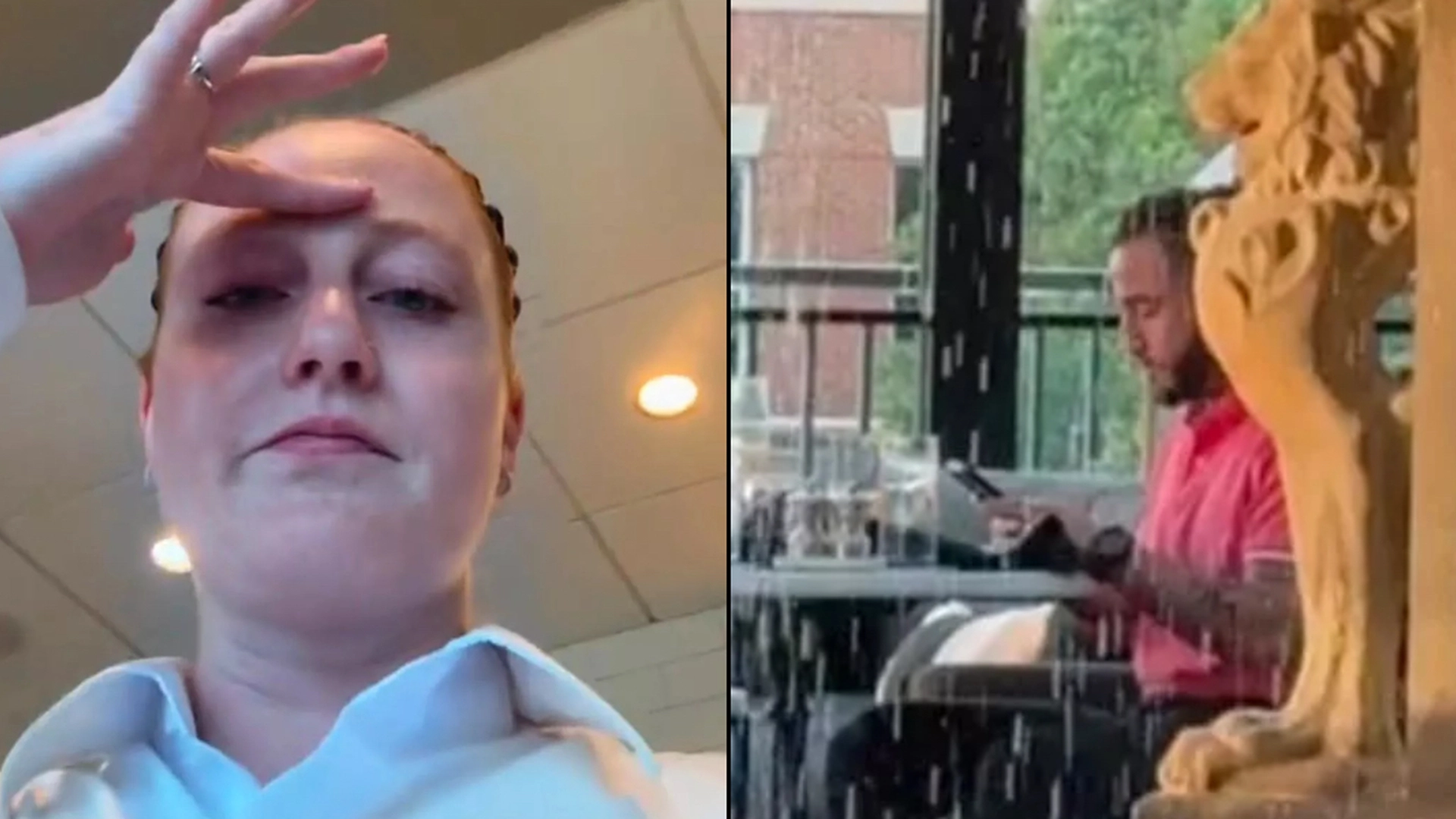 Servitør filmet video av mann på date med «spesiell» kvinne: Nå har det kostet henne jobben