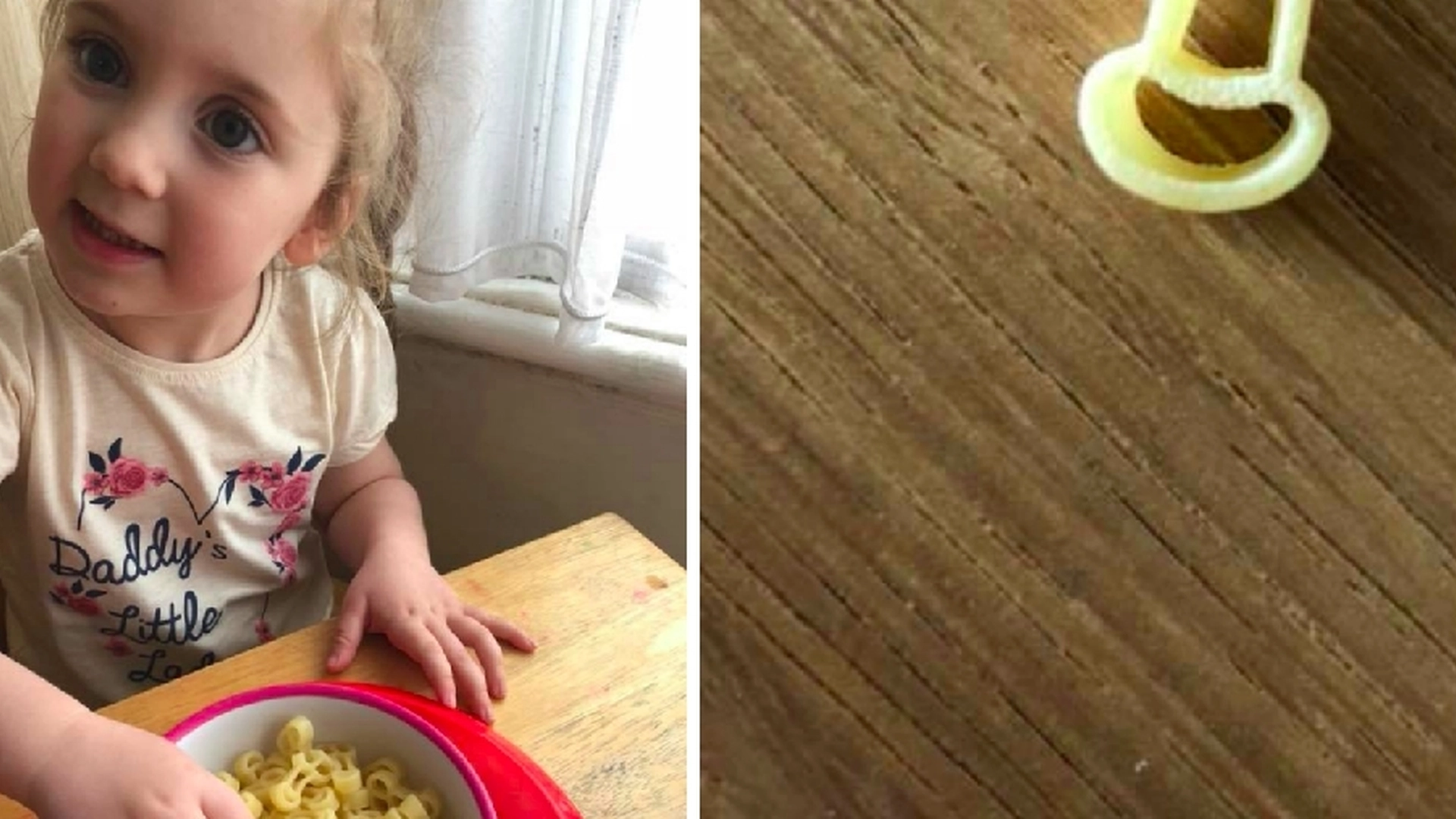 Rebecca lager pasta til de to barna sine, men oppdager noe morsomt med maten: Nå ler alle av henne