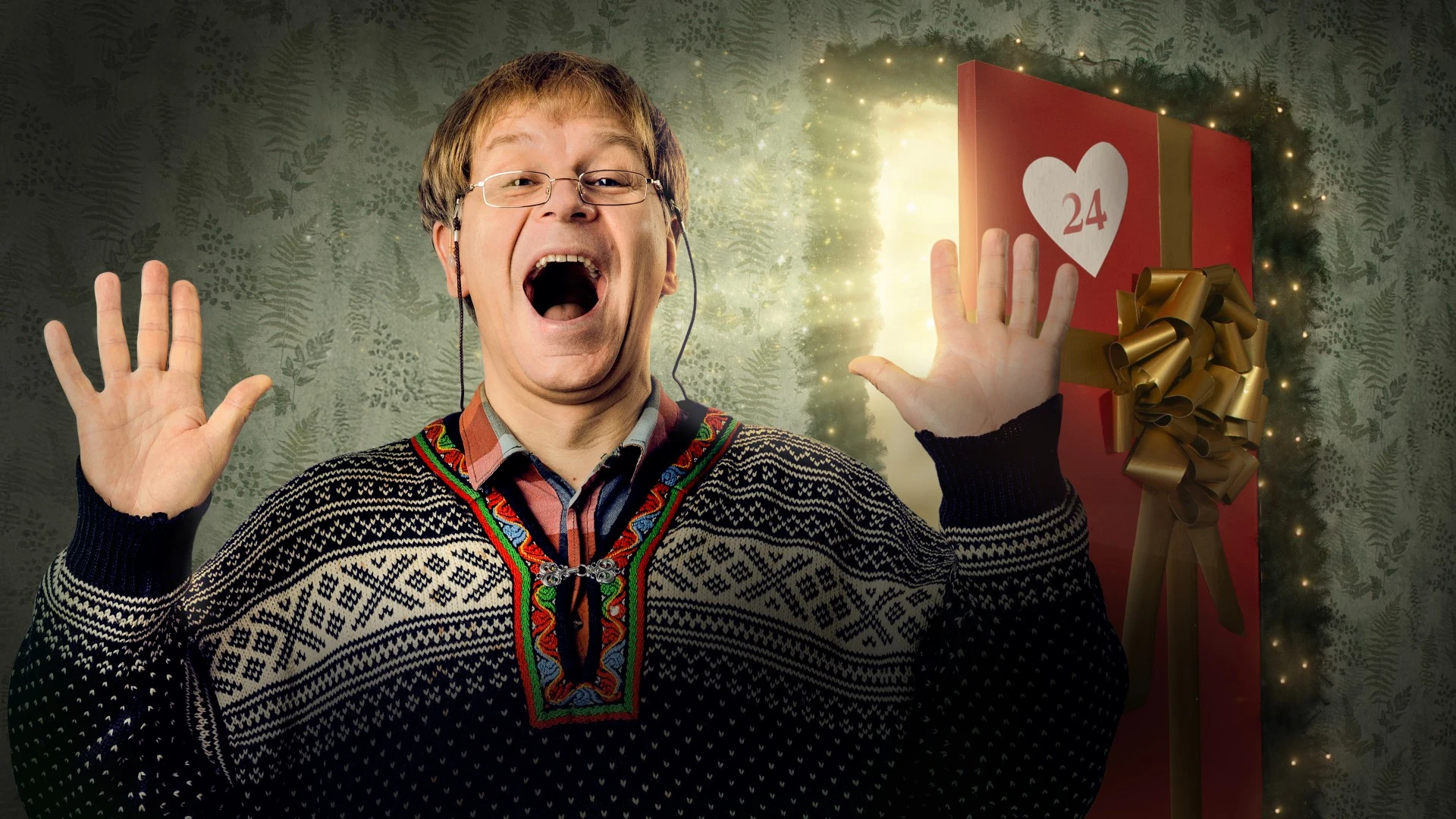 Julekalender på TV2: Asbjørn klar med 24 nye hjertedører!