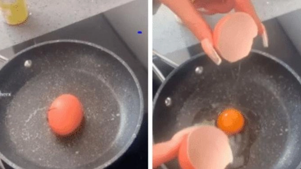 «Genialt» eggetriks deler internett