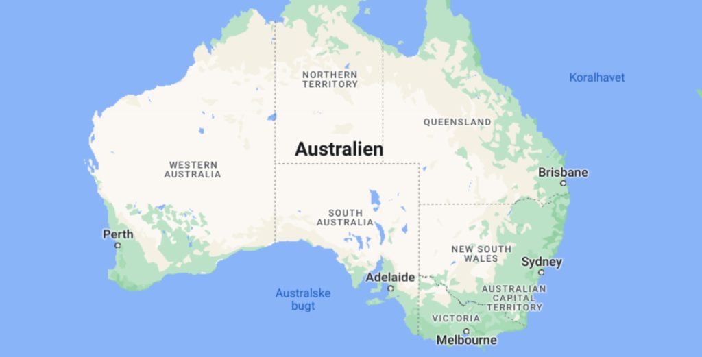Folk mister kjevene: Vill ‘fakta’ viser hvor stort Australia egentlig er