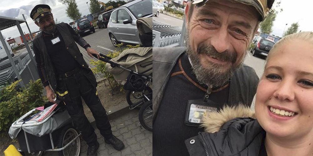 Vagabonden Kim var knust da tyver stjal barnevognen hans: Men så kom Lisbeth over et innlegg på Facebook