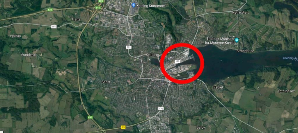 Person funnet død i dansk havn