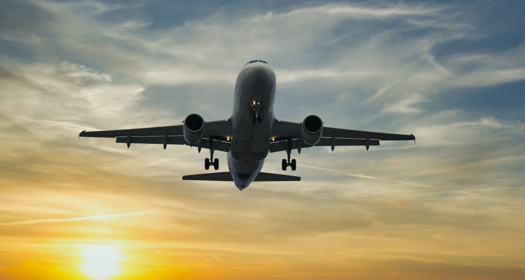 Norsk fly truffet av lynet