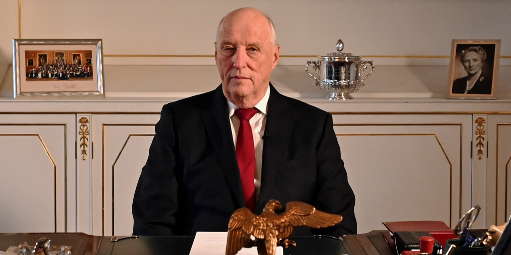 Durek Verrett hyller kong Harald