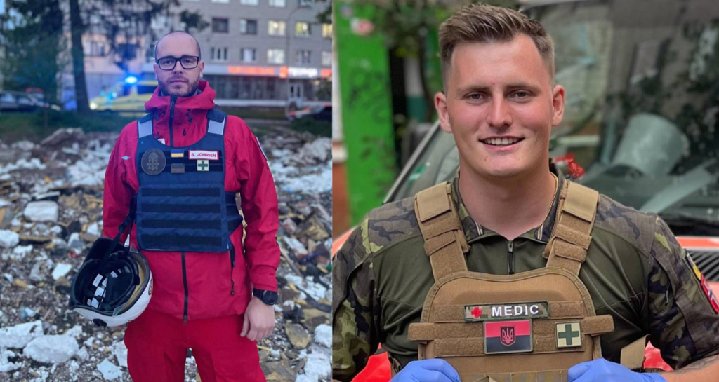Ukraina: To nordmenn skadd av bombeangrep