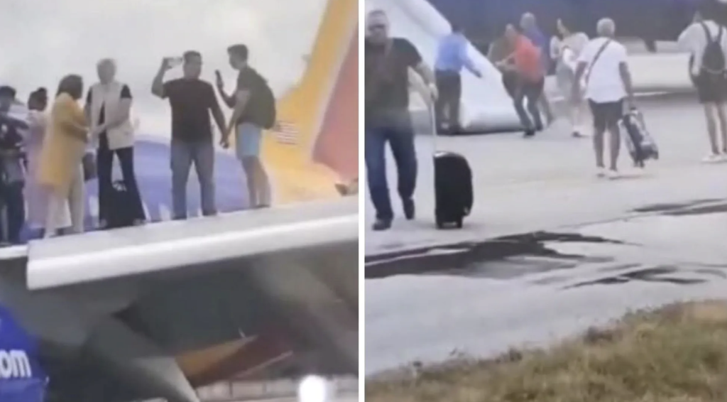 Fly måtte nødlande: Nå raser folk over denne videoen