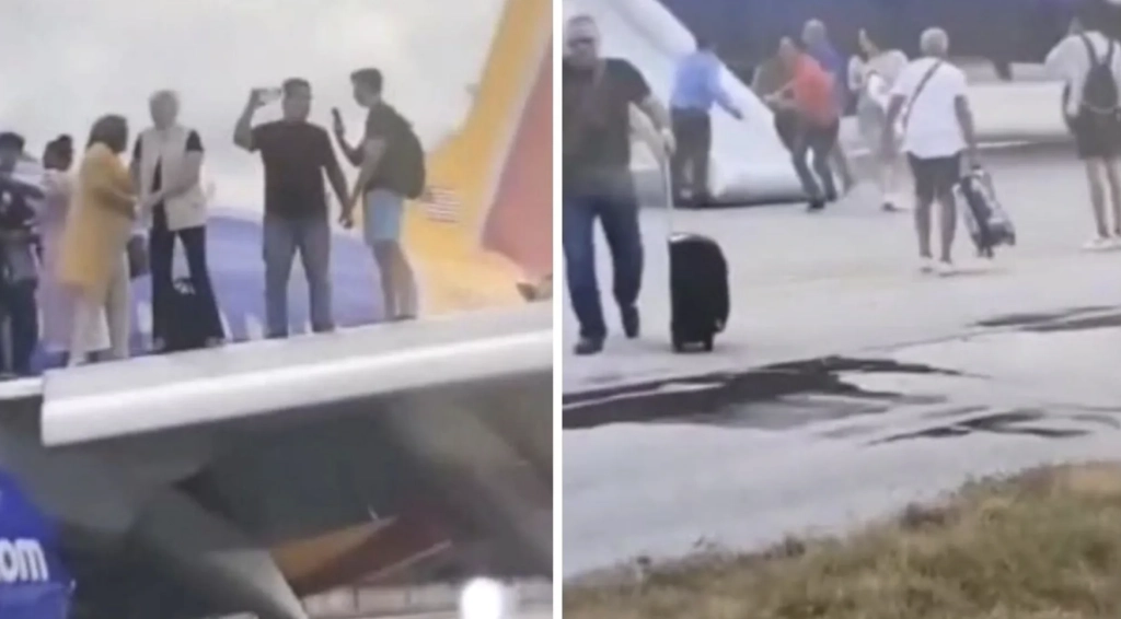 Fly måtte nødlande: Nå raser folk over denne videoen