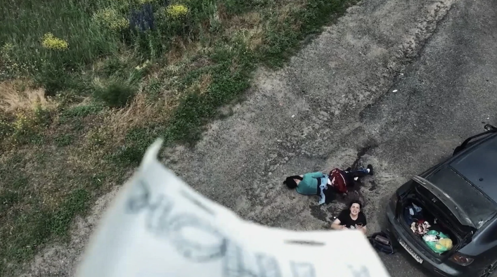 Ekteparet svingte feil på frontlinjen: Nå har videoen blitt et viktig bevis