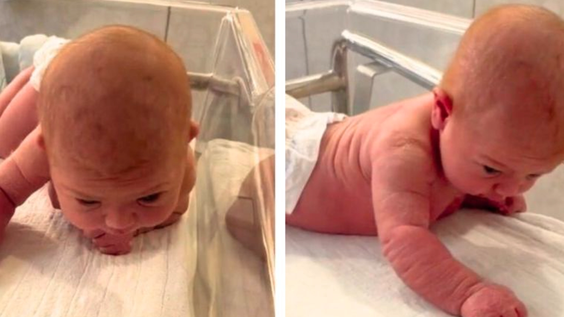Nyfødt baby går viralt: Hvordan er det mulig?
