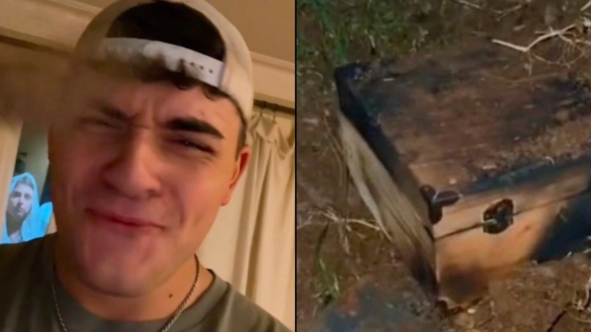 Ung mann fant eske nedgravd i bakgård: Så gjorde han skummelt funn