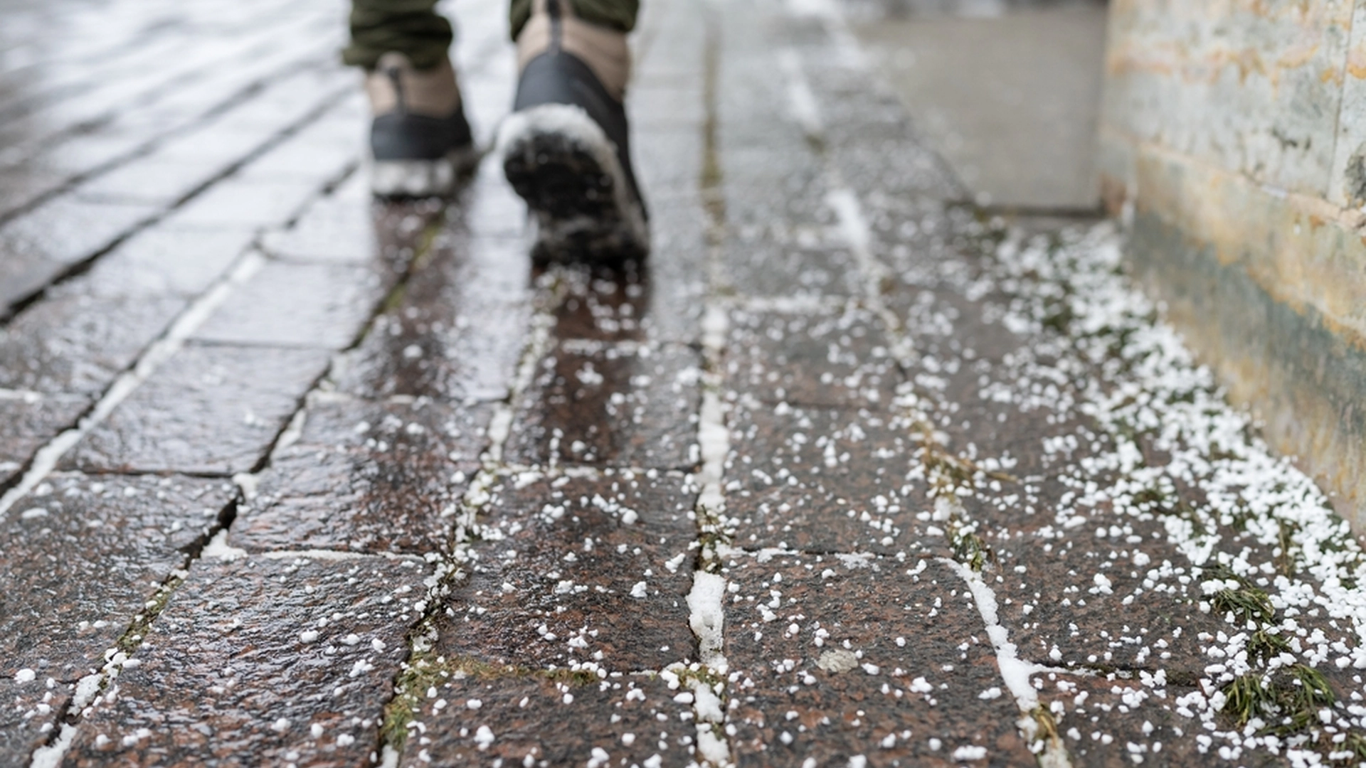 Vær forsiktig med salt på fortauet: Det kan få konsekvenser for hagen din