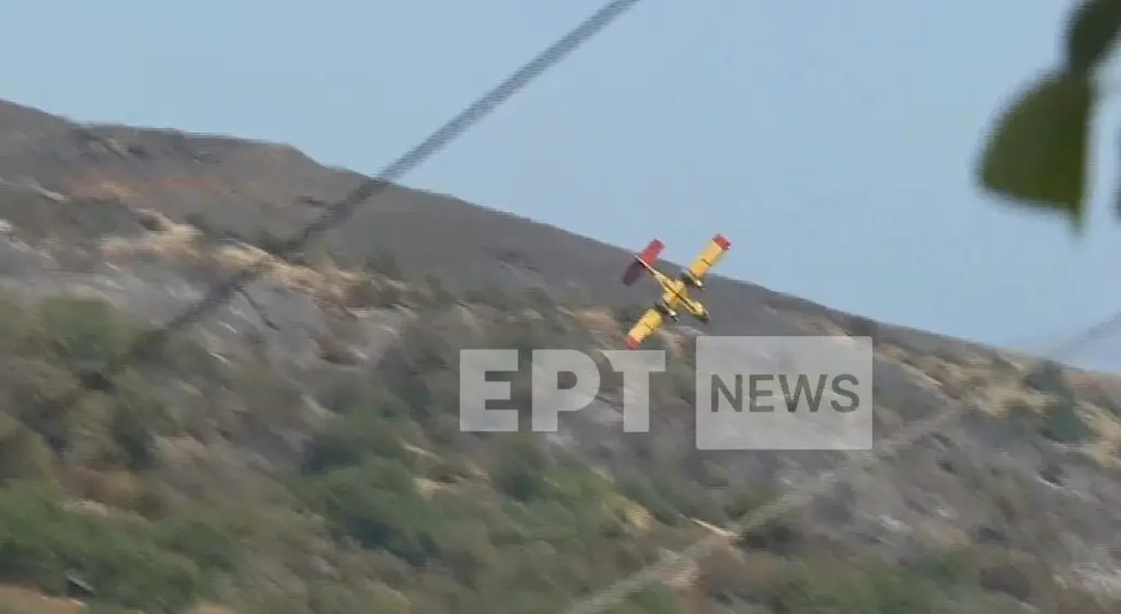 Forferdelig: Flystyrt i Hellas