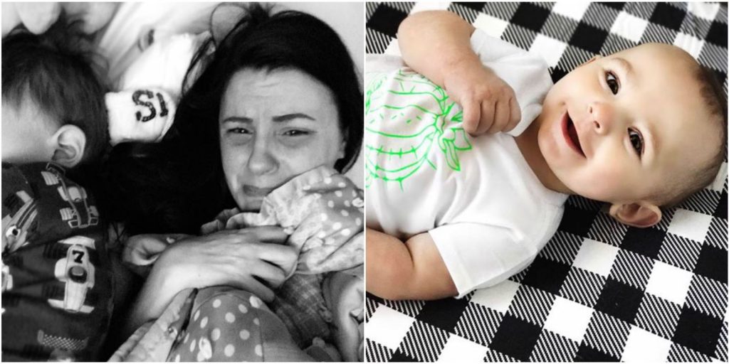Sju måneder gammel baby døde i sengen sin – nå vil moren advare andre