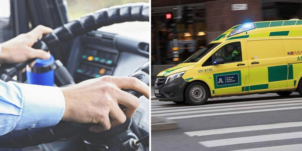 Bussjåføren Niclas så en livløs person: Viste stor handlekraft
