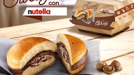 Gode nyheter til alle Nutella-fans: McDonald’s er klare med en helt vill burger