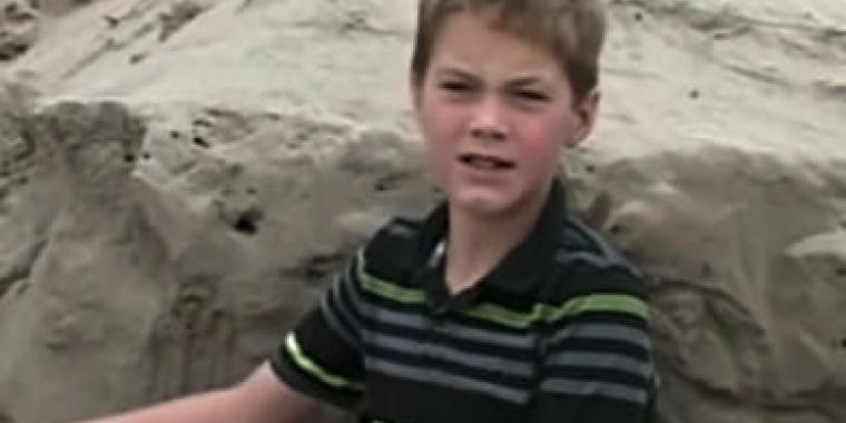 11 år gammel gutt lekte på stranden: Endte opp som livredder