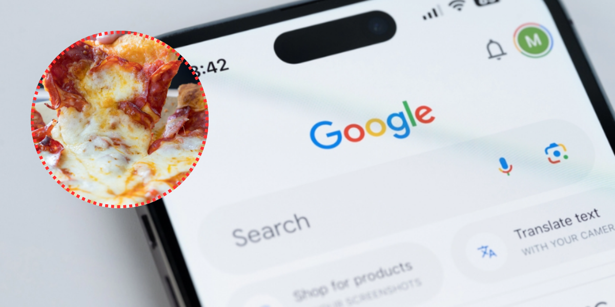 Er Google i ferd med å bryte sammen? – Anbefaler folk å bruke lim på pizzaen sin