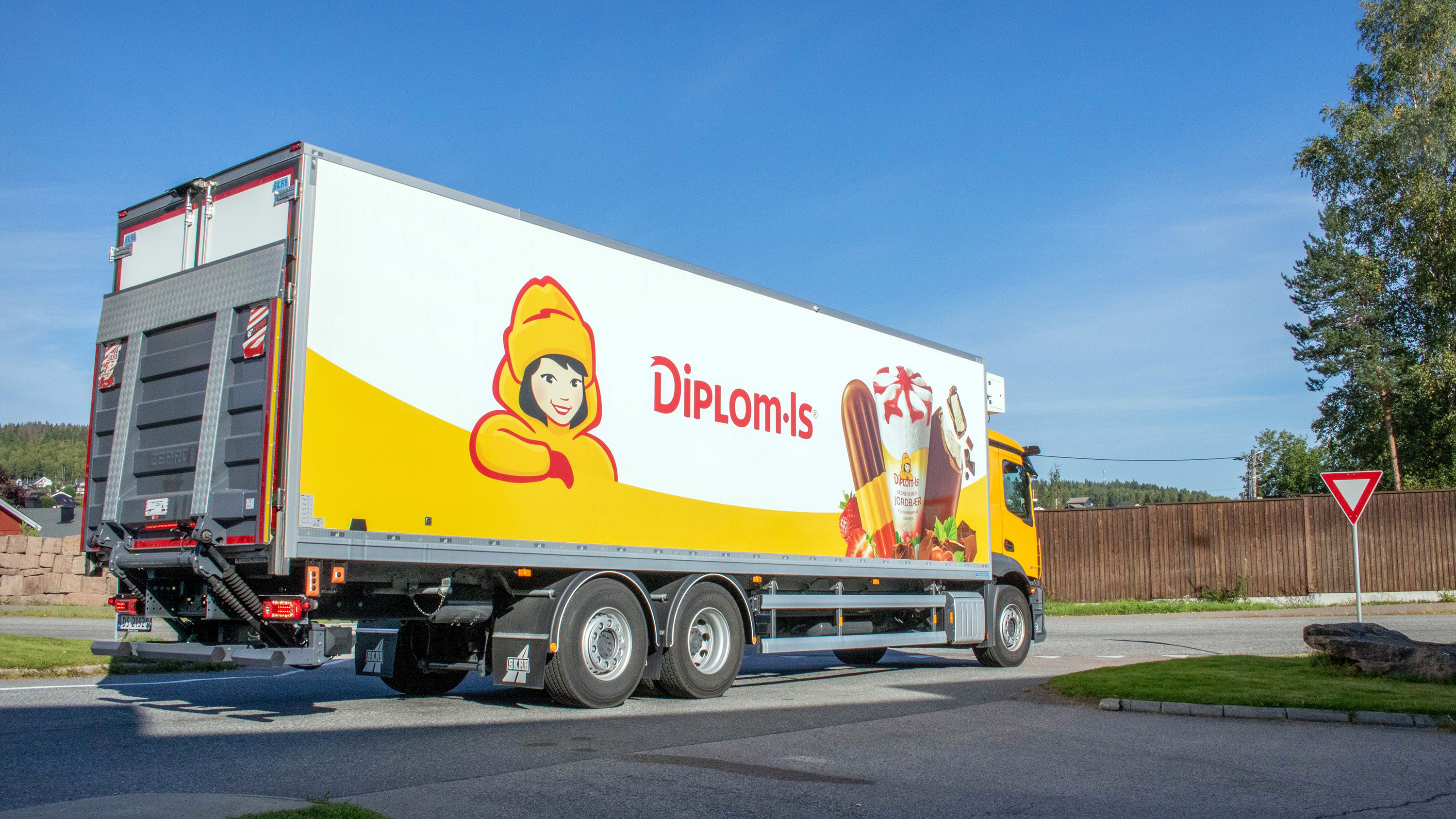Diplom-is med stor endring