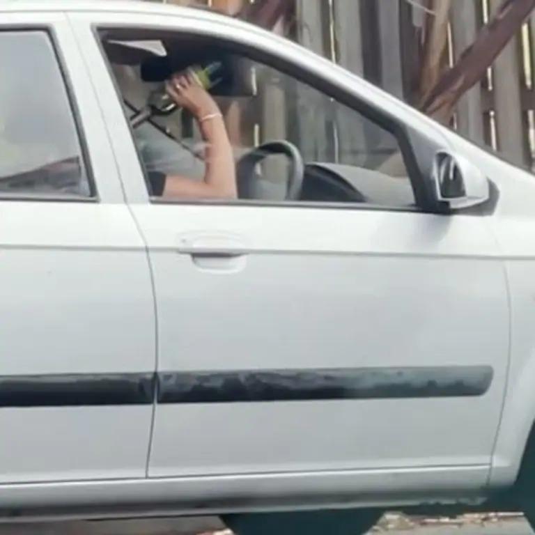 Kvinne sjokk: Drakk hele flasken med vin i bilen før hun forårsaket en trafikkulykke