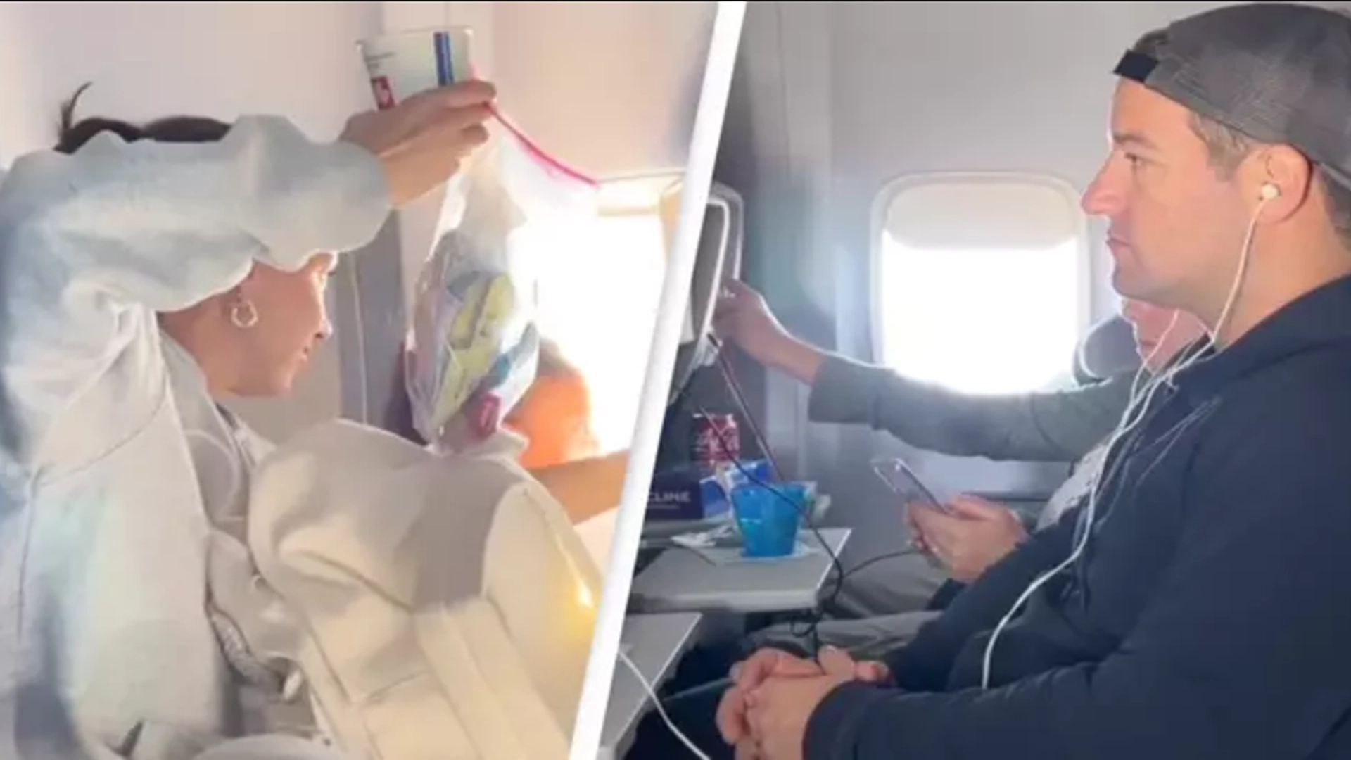 Mannen sitter aldri med kona og barna på flyreiser: Du vil aldri gjette hvorfor