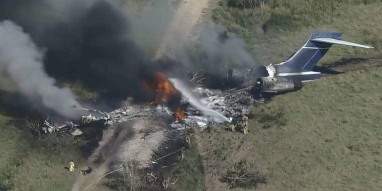 Fly styrtet ned: 21 personer ombord