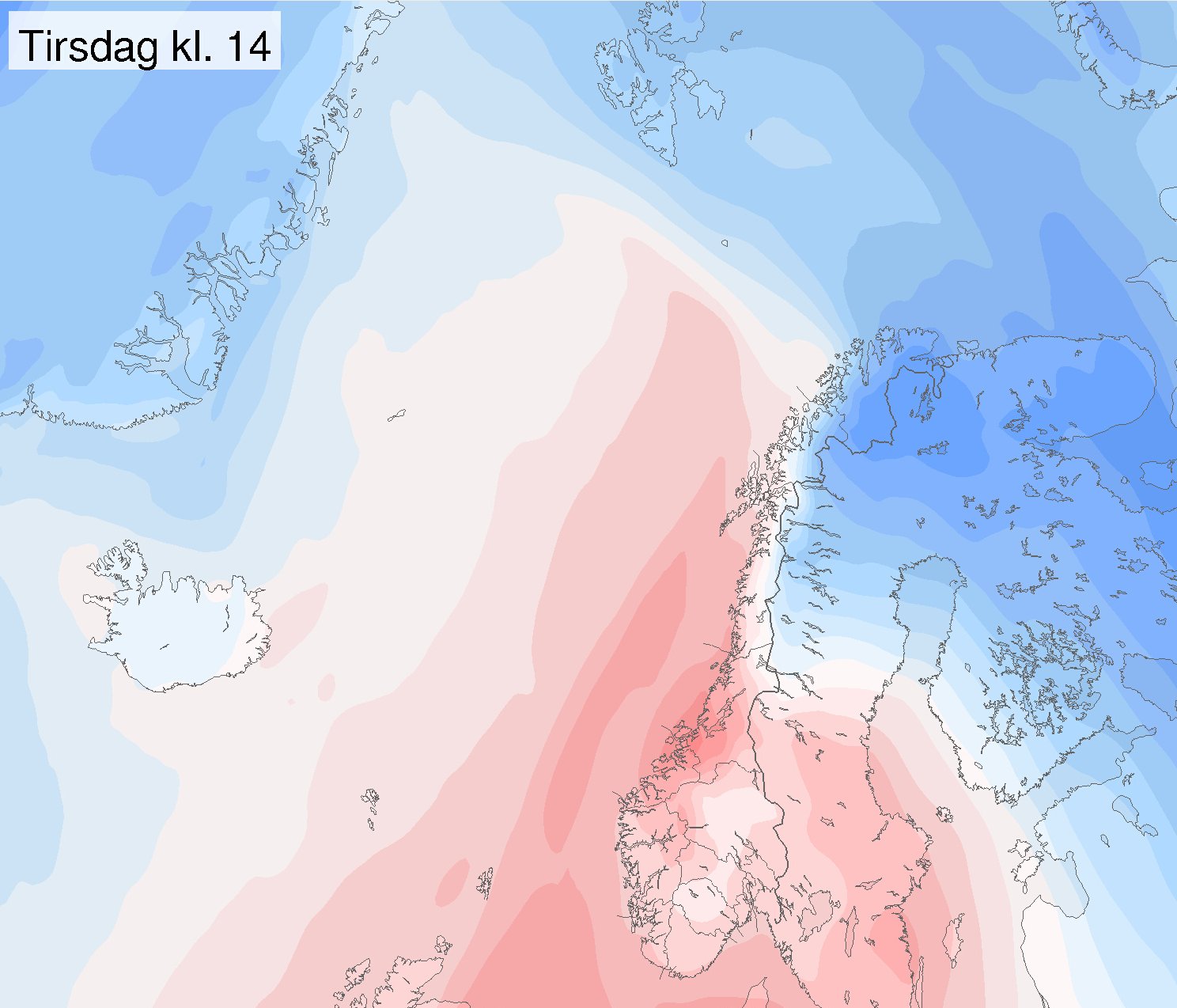 Meteorologene advarer: Stort værskifte på vei
