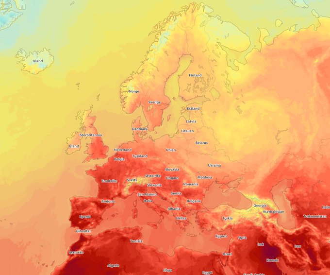 Slik påvirker hetebølgen Norge: Her blir det verst