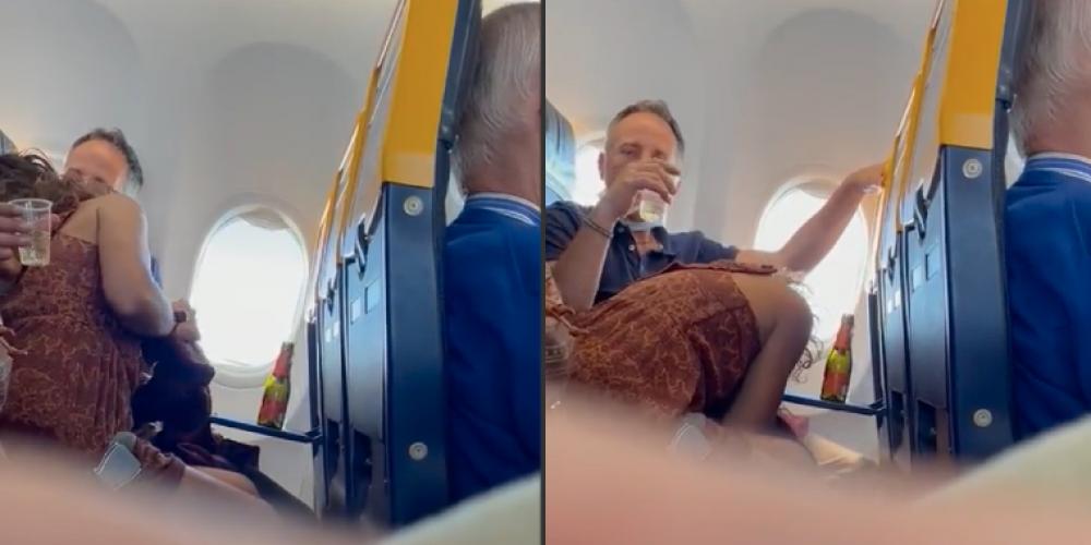 Sjokkerende flytur med Ryanair: Passasjer fikk «den» suttet av