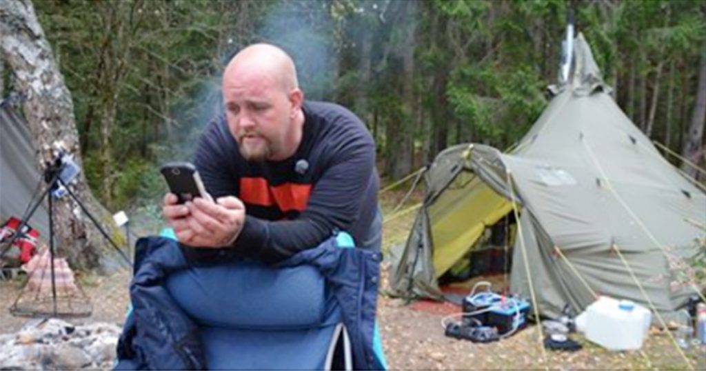 Jan-Erik lever helt alene i villmarken: Gjør det for å se barna sine