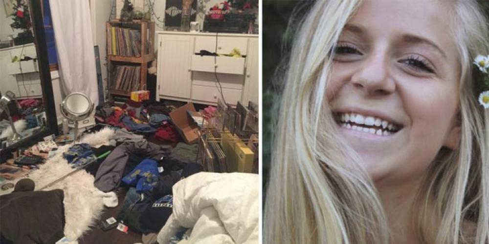 Jente hører at mikrobølgeovnen er ferdig: Når hun hopper ut av sengen, innser hun umiddelbart feilen