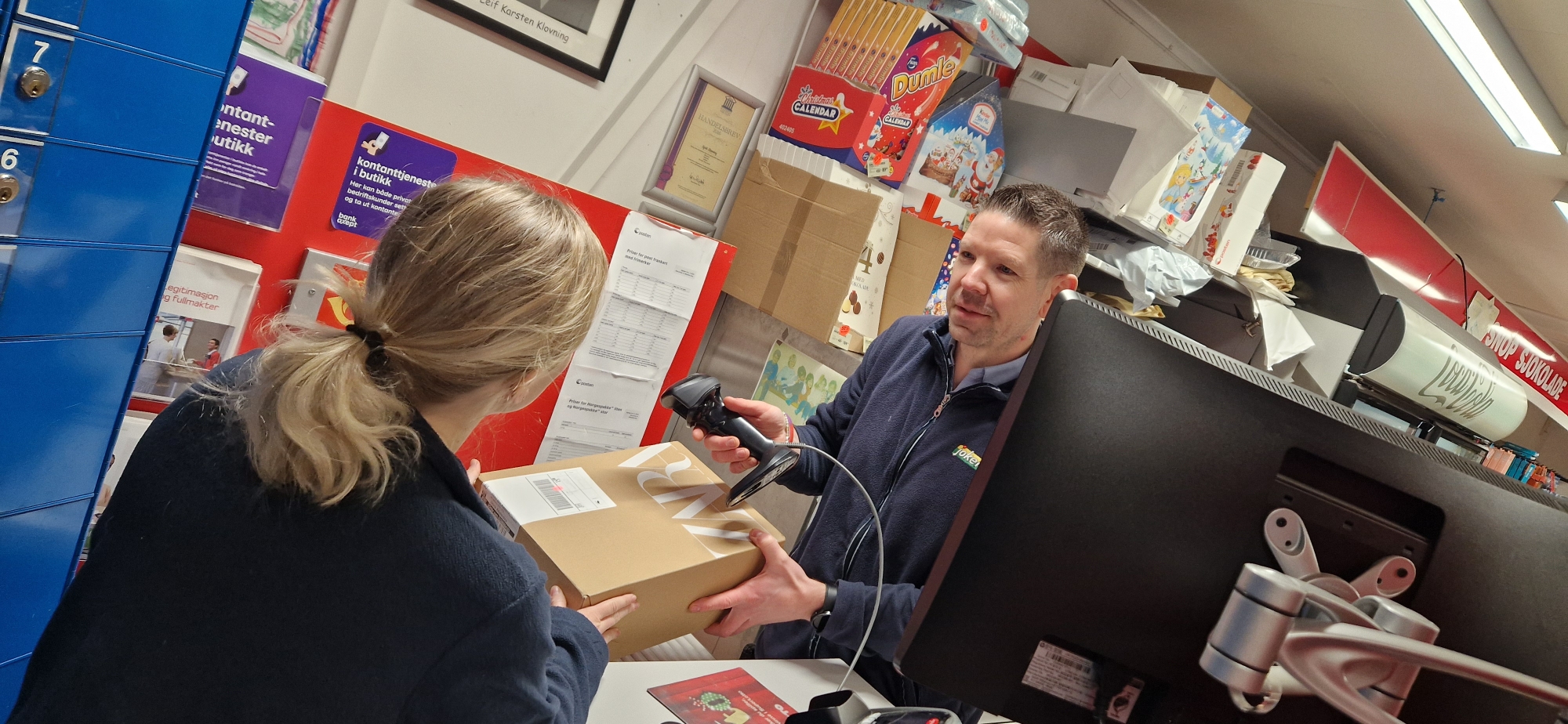 Posten lanserer nytt system for pakkepost