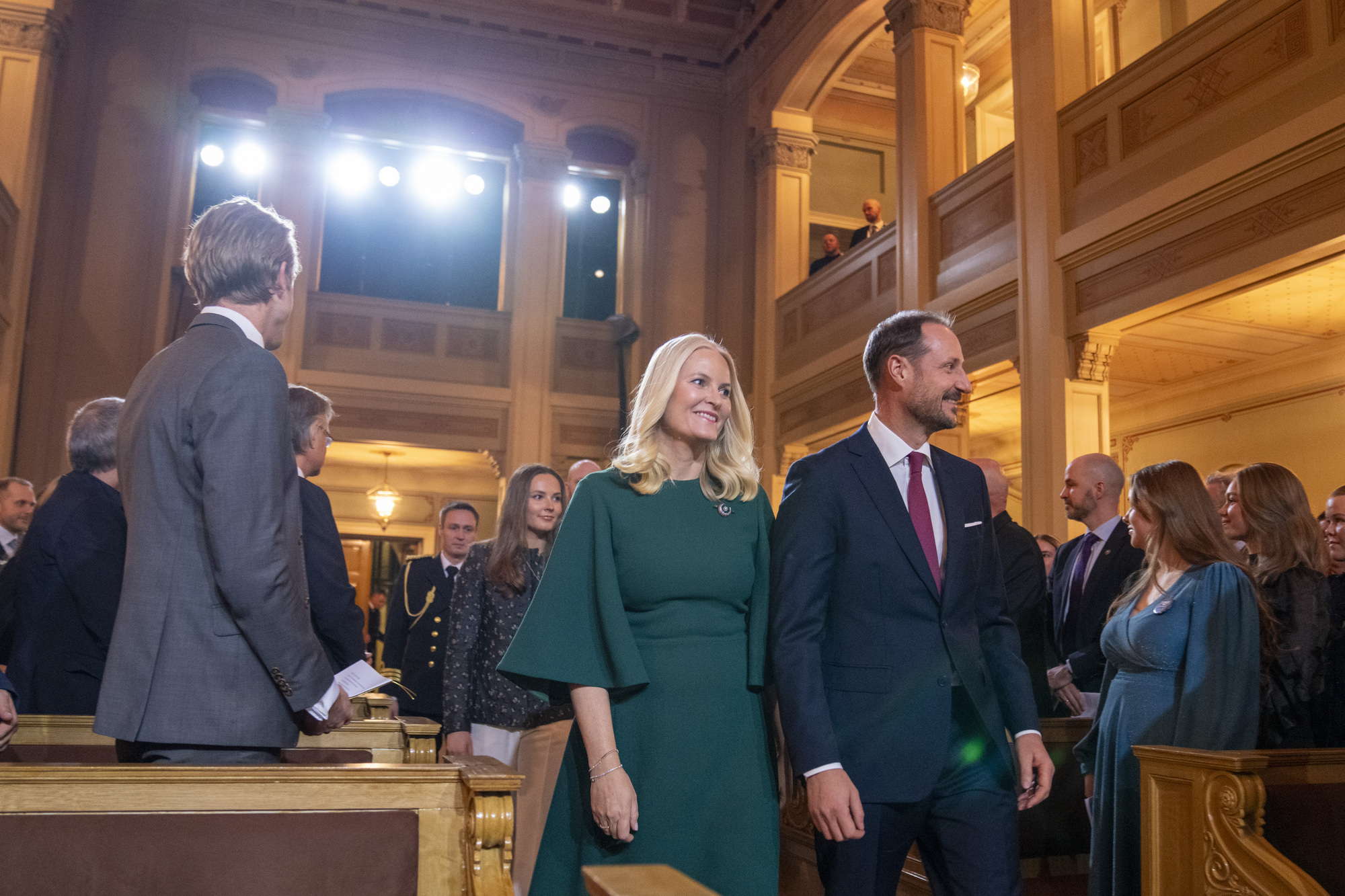 Nå er kongefamilien samlet til jul