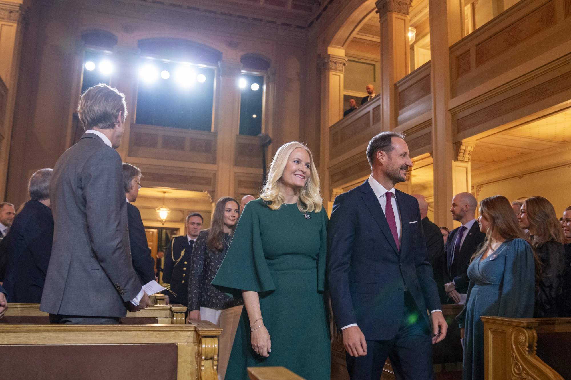 Nå er kongefamilien samlet til jul