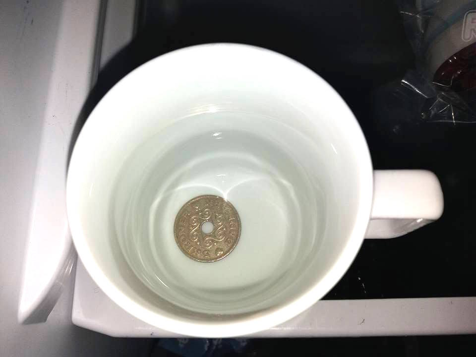 Derfor skal du alltid legge en mynt i fryseren før du drar hjemmefra