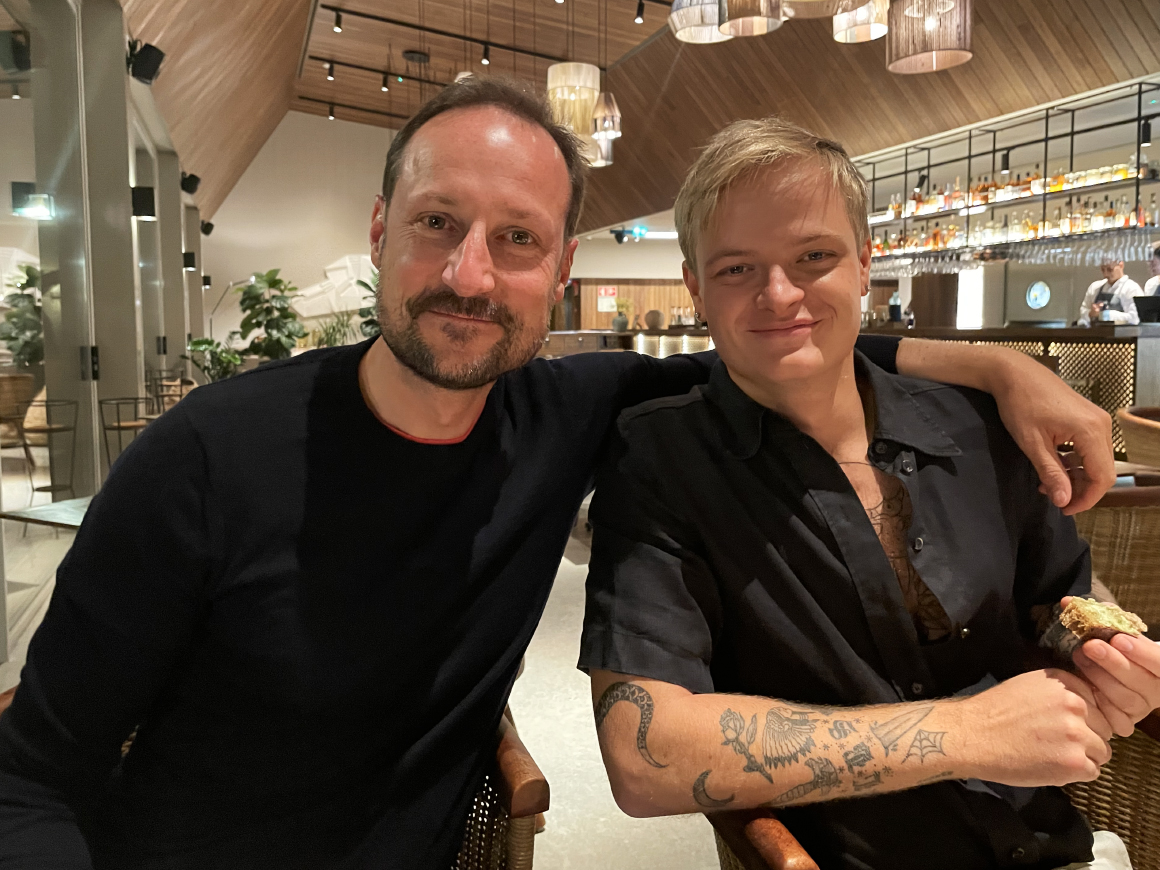 Kronprins Haakon og Marius flyktet fra landet: Hit dro de