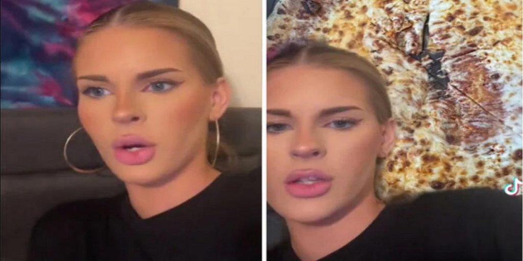 Kvinne bestiller en pizza fra Dominos i Tyskland: Hun kom raskt til å angre