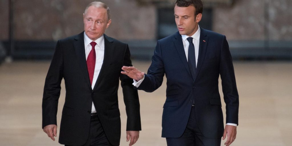 Macron etter samtale med Putin: «Han vil ha alt»
