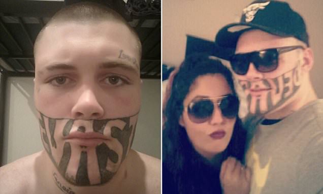 Mark har enorm tatovering i ansiktet – nå kan han ikke få jobb