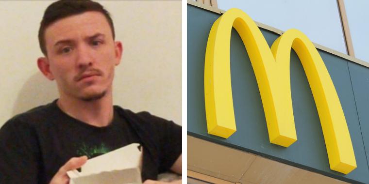 McDonald’s kunde bestilte burger uten salat: Så fikk han dette
