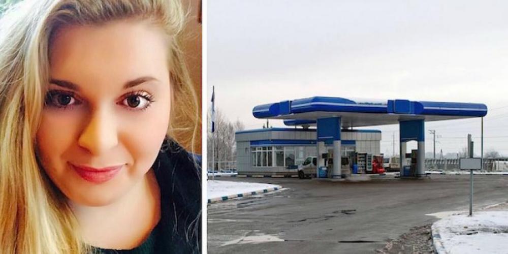 Nicole ser en mann gråte på bensinstasjonen – får et sjokk når hun ser inn i bilen