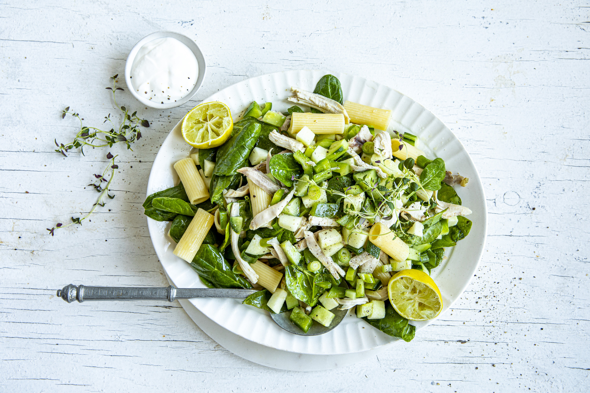Pastasalat med kyllingrester: Supersmart og smaker godt