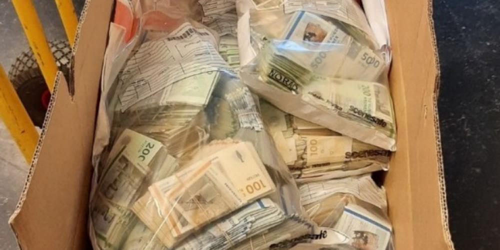 Sinnsykt funn: 8 millioner kroner i frostpakker